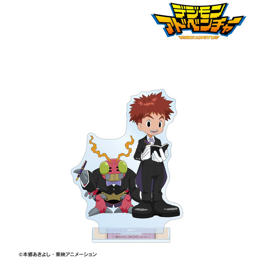 《數碼寶貝大冒険》 新繪系列 泉光子郎&テントモン 大號亞克力立牌 メイド&執事ver.