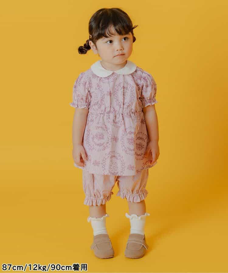 天鵝條紋 奶感 套裝