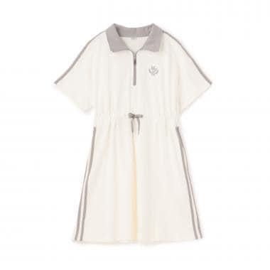 側邊條紋設計 連衣裙