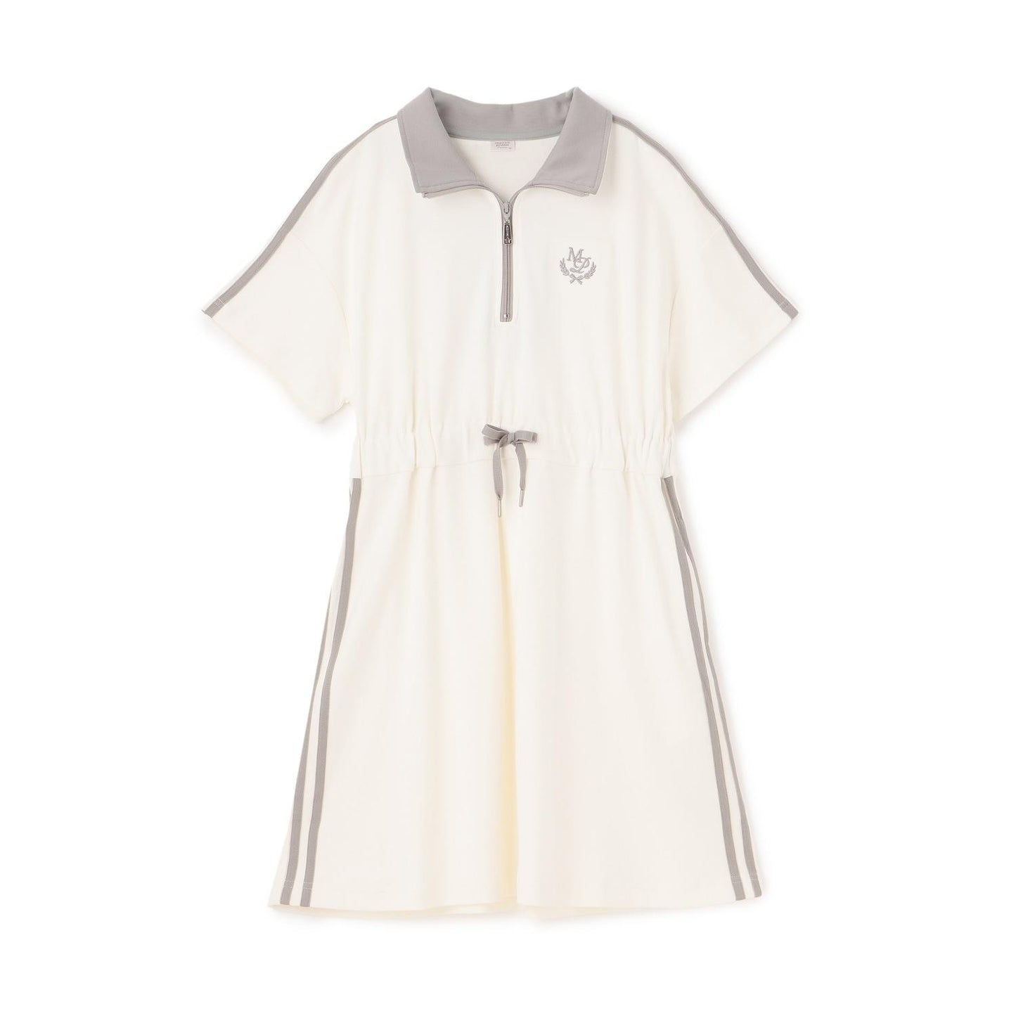 側邊條紋設計 連衣裙