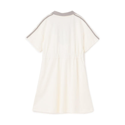 側邊條紋設計 連衣裙