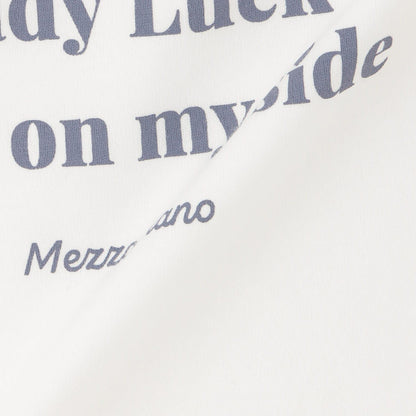 亮絲網眼針織+短袖T恤套裝