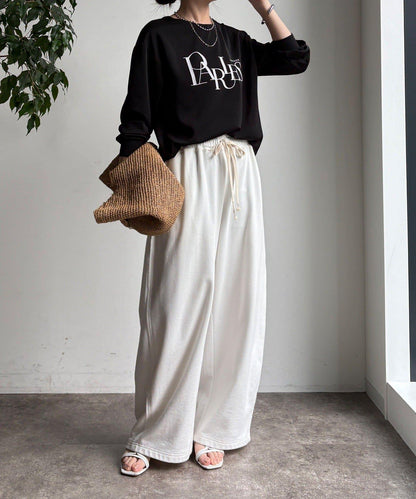 網絡限定 logo長袖TEE T恤