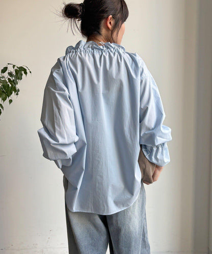 荷葉邊領 設計 襯衫