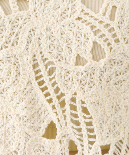 鏤空蕾絲迷你連衣裙