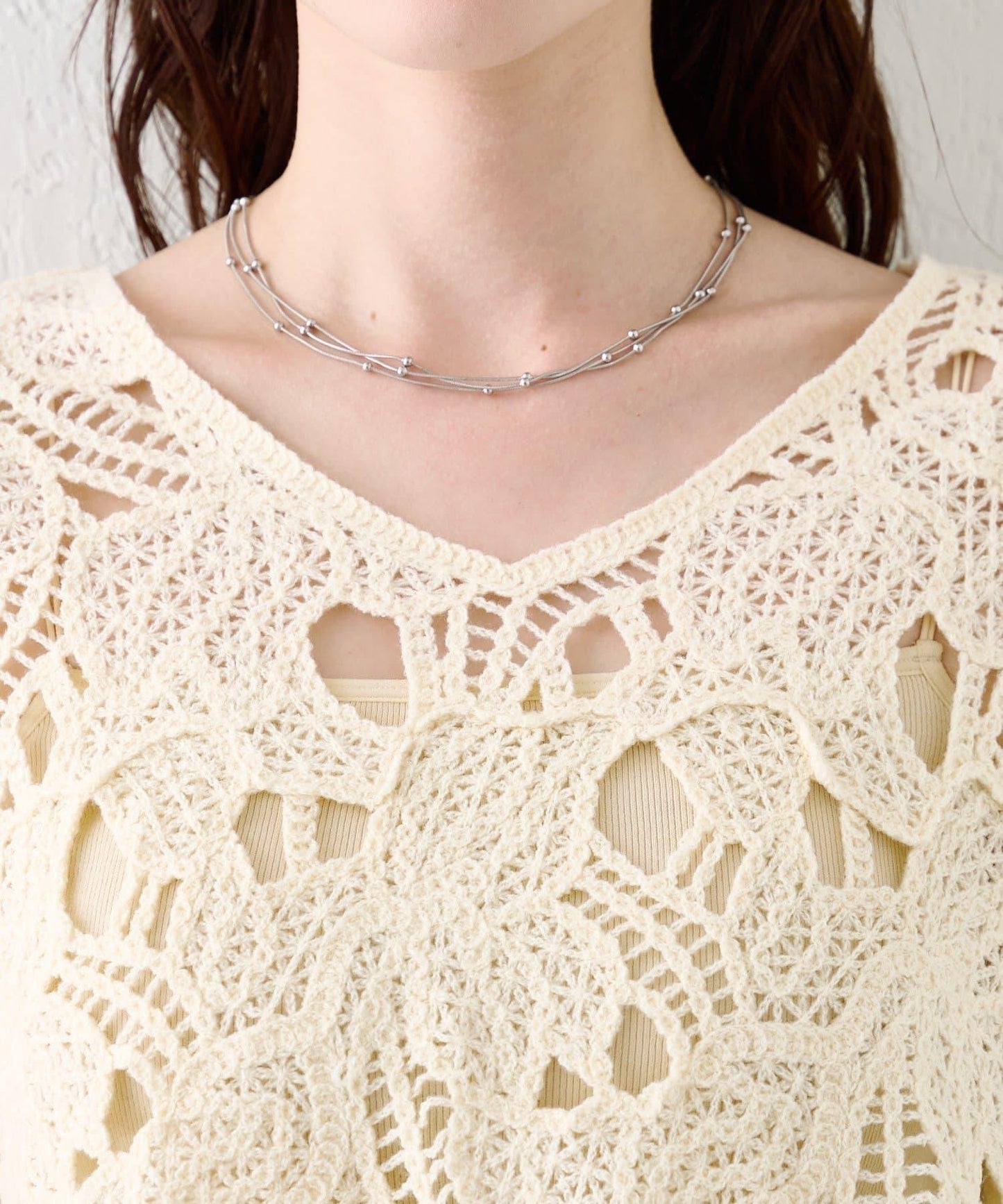 鏤空蕾絲迷你連衣裙