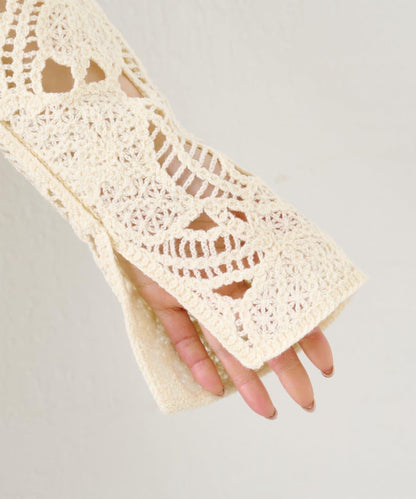 鏤空蕾絲迷你連衣裙