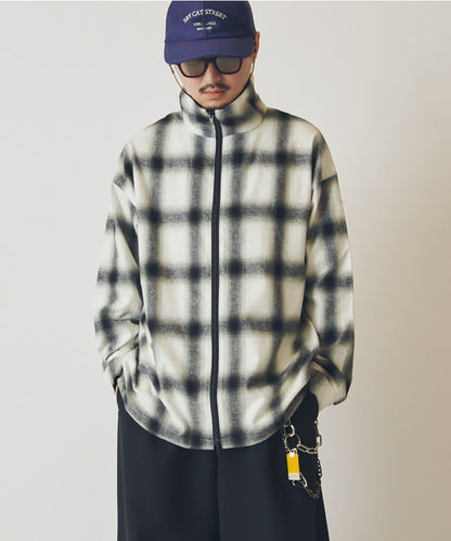 CHEMISE 立領 漸變 襯衫夾克