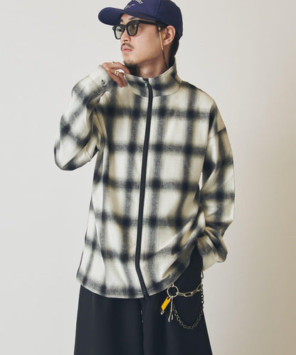 CHEMISE 立領 漸變 襯衫夾克