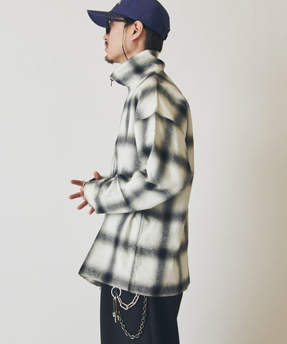 CHEMISE 立領 漸變 襯衫夾克