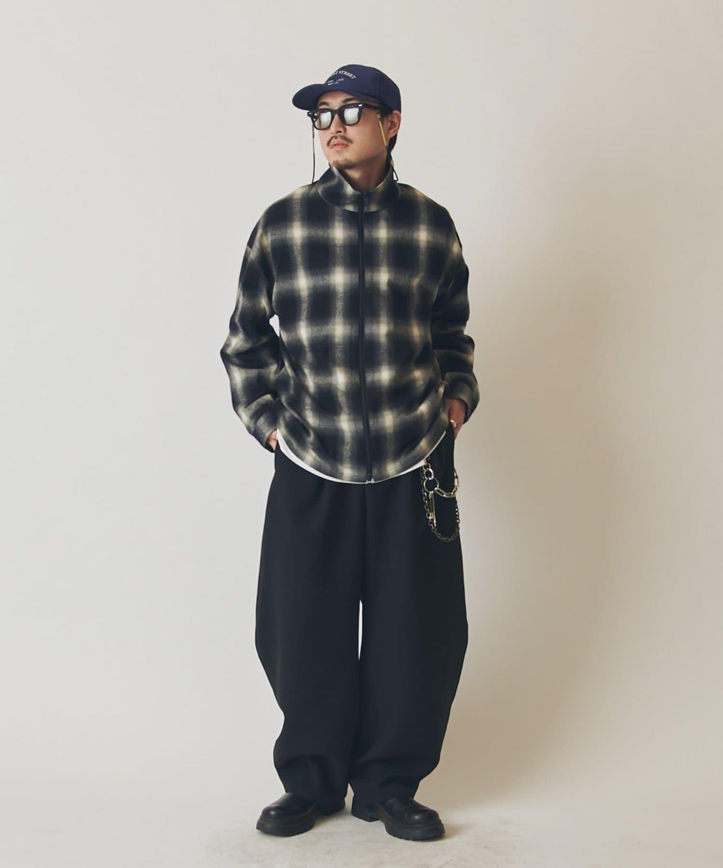 CHEMISE 立領 漸變 襯衫夾克