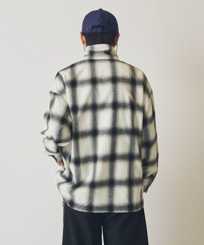 CHEMISE 立領 漸變 襯衫夾克