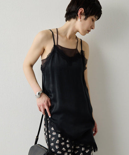 THE PAUSE 蕾絲鑲邊吊帶上衣