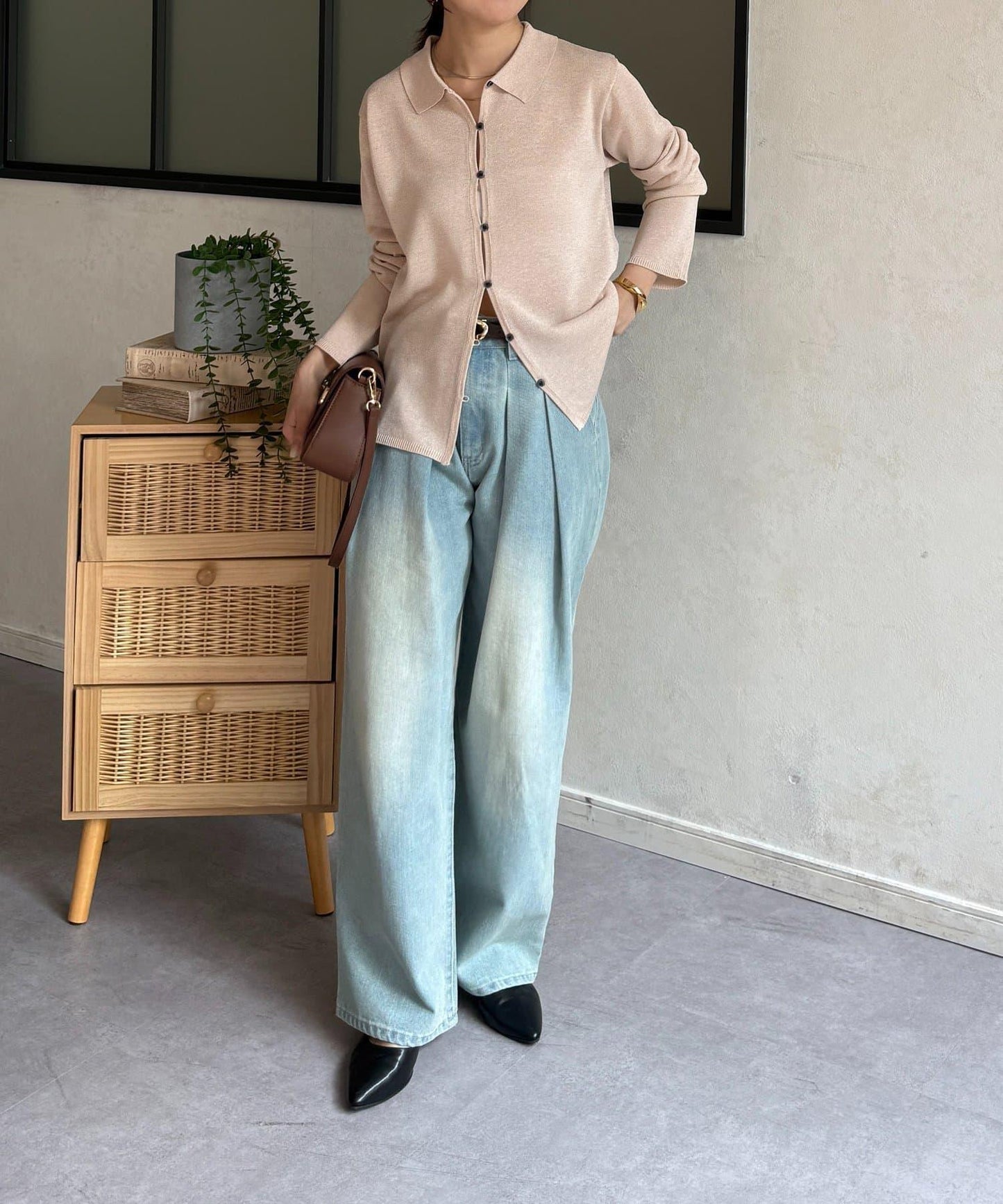 帶領清爽針織開衫