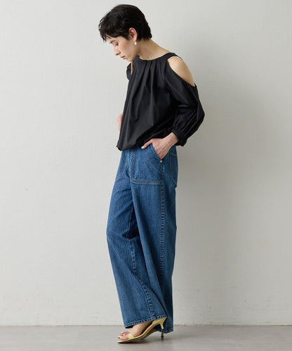THE PAUSE 露肩設計襯衫