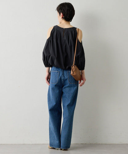 THE PAUSE 露肩設計襯衫