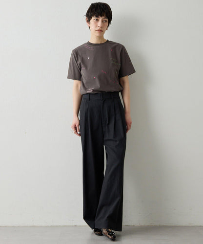 THE PAUSE 刺繡T恤