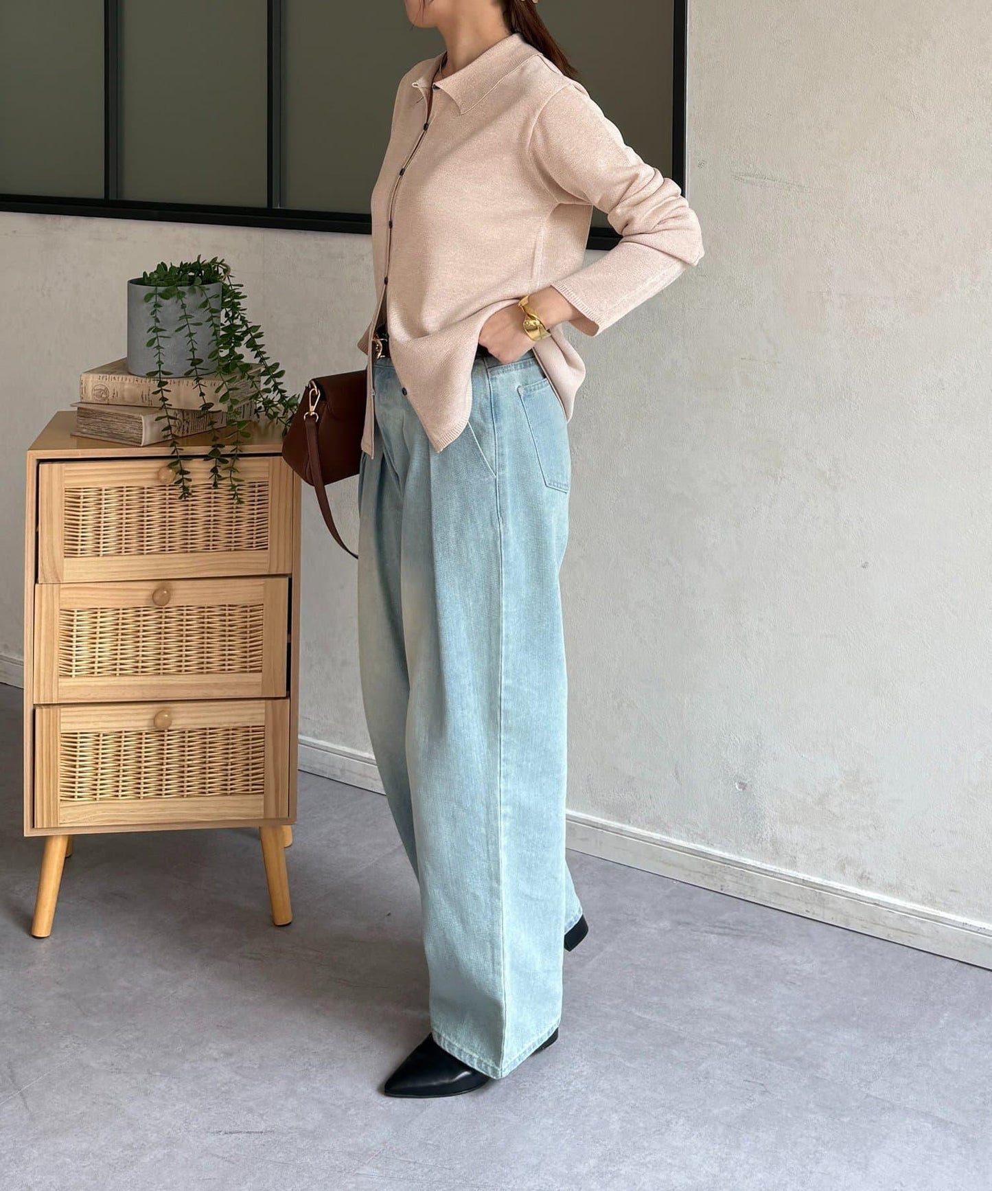 帶領清爽針織開衫