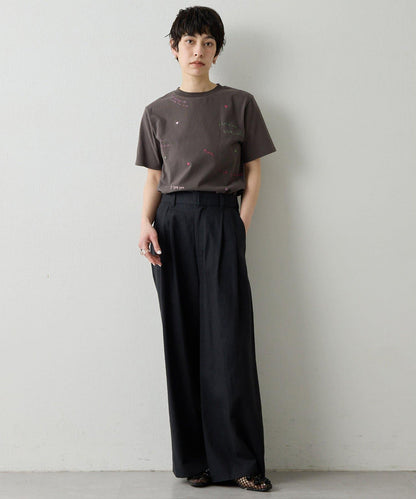 THE PAUSE 刺繡T恤