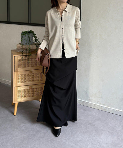 帶領清爽針織開衫