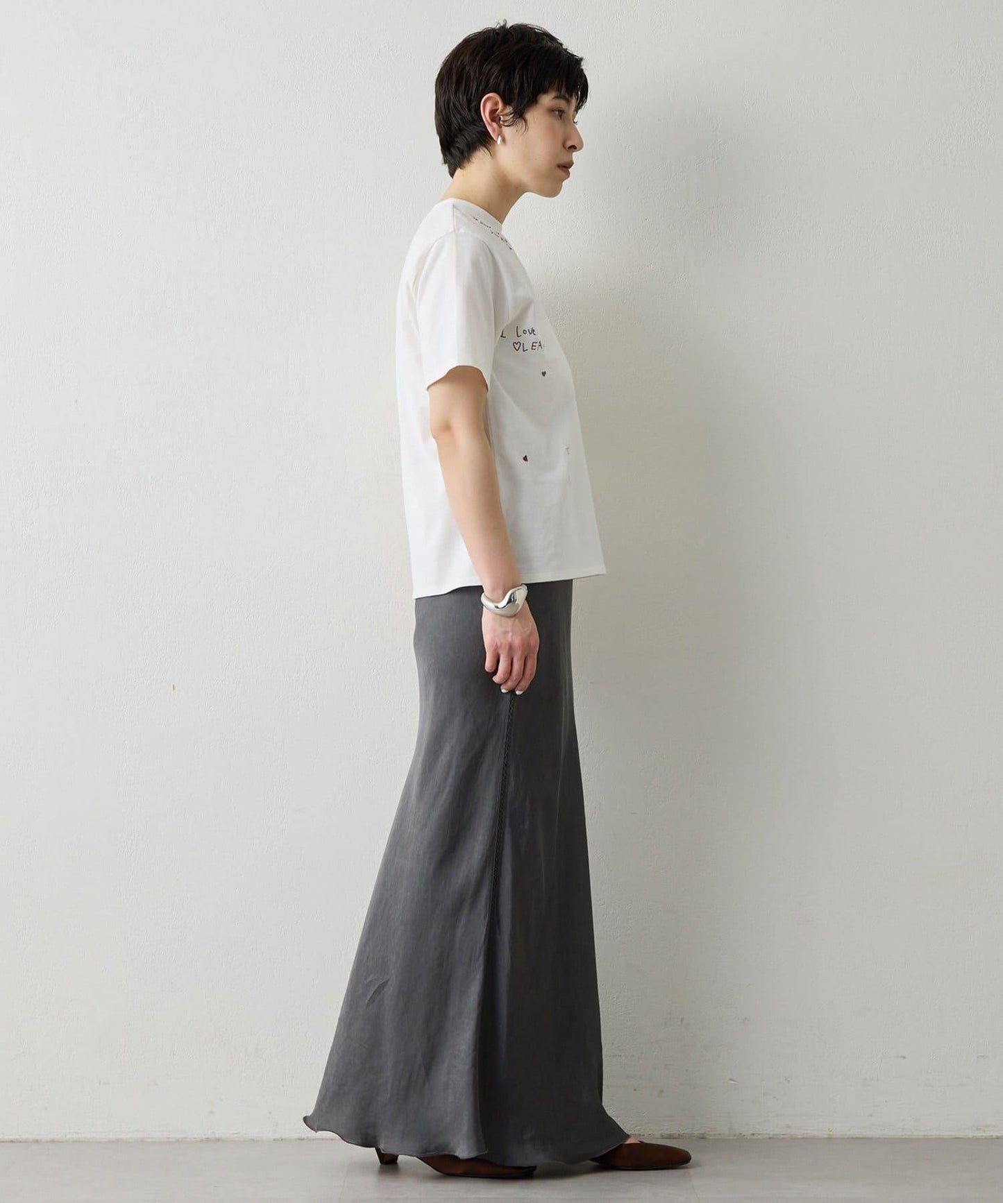 THE PAUSE 刺繡T恤