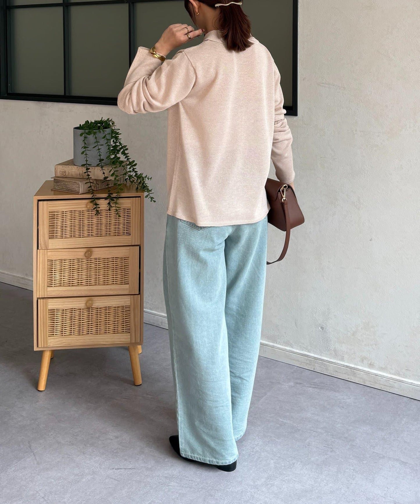 帶領清爽針織開衫