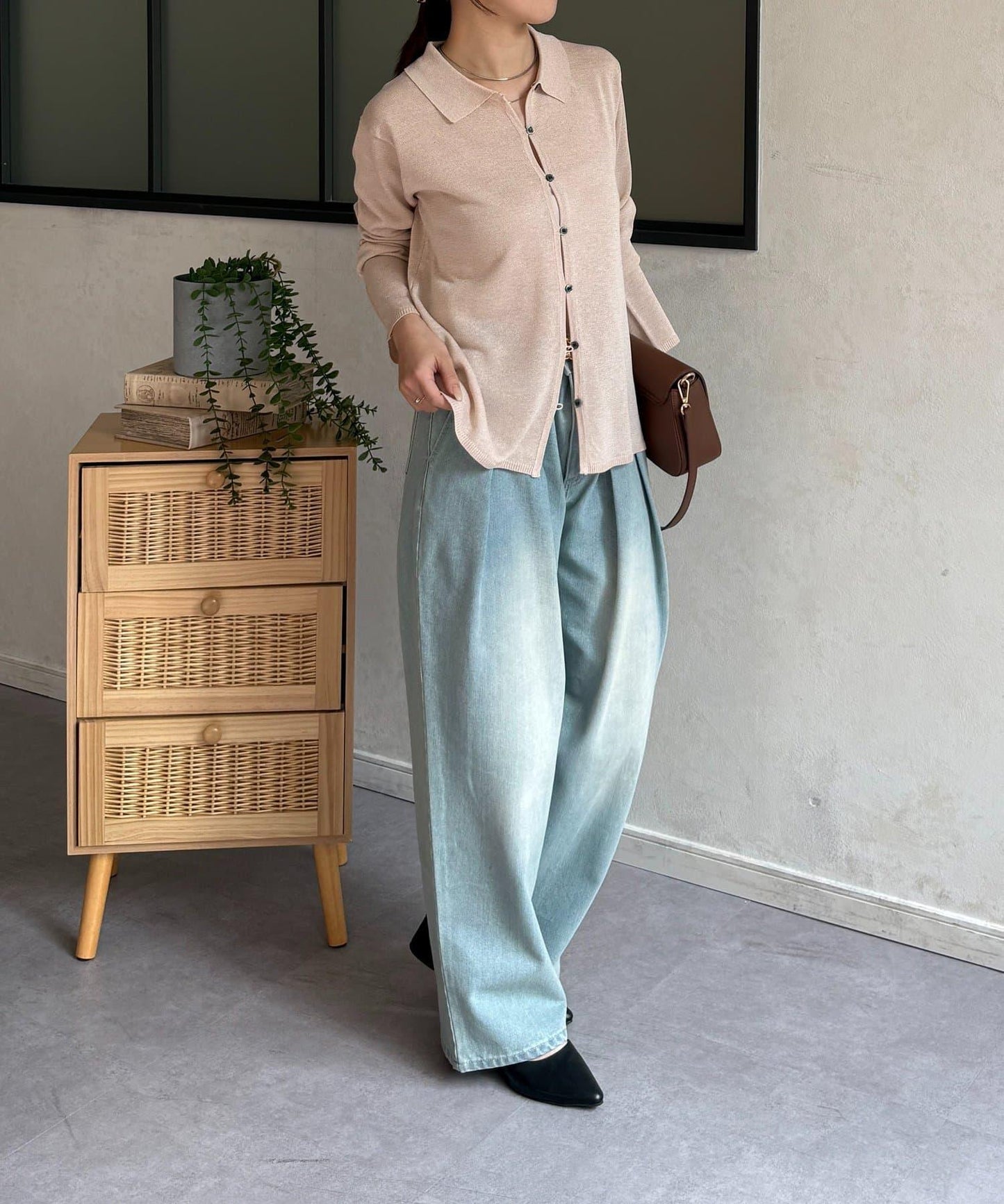 帶領清爽針織開衫