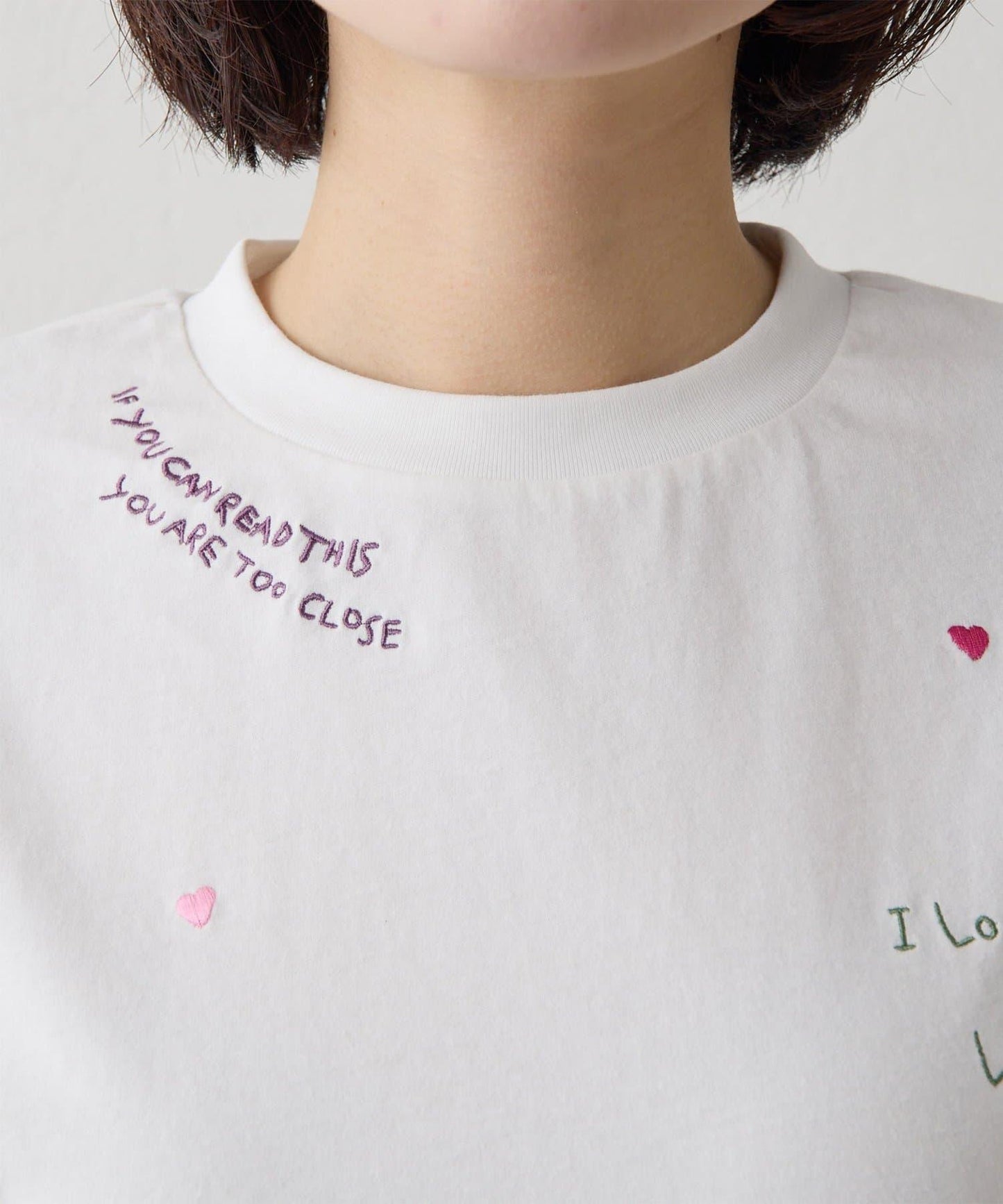 THE PAUSE 刺繡T恤