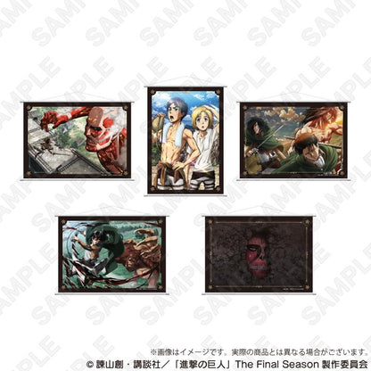 《進擊的巨人》（進擊的巨人） B2掛軸 E款