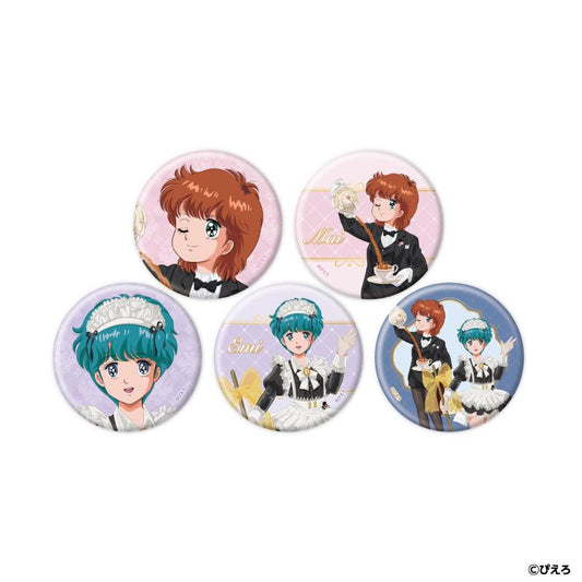 魔法のスターマジカルエミ（魔法之星魔法艾米） 執事&女僕版 03 全套徽章 5個裝