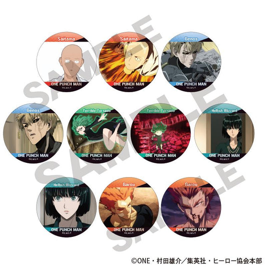 《一拳超人》（一拳超人） 交易徽章系列 完整套裝 10個入 徽章