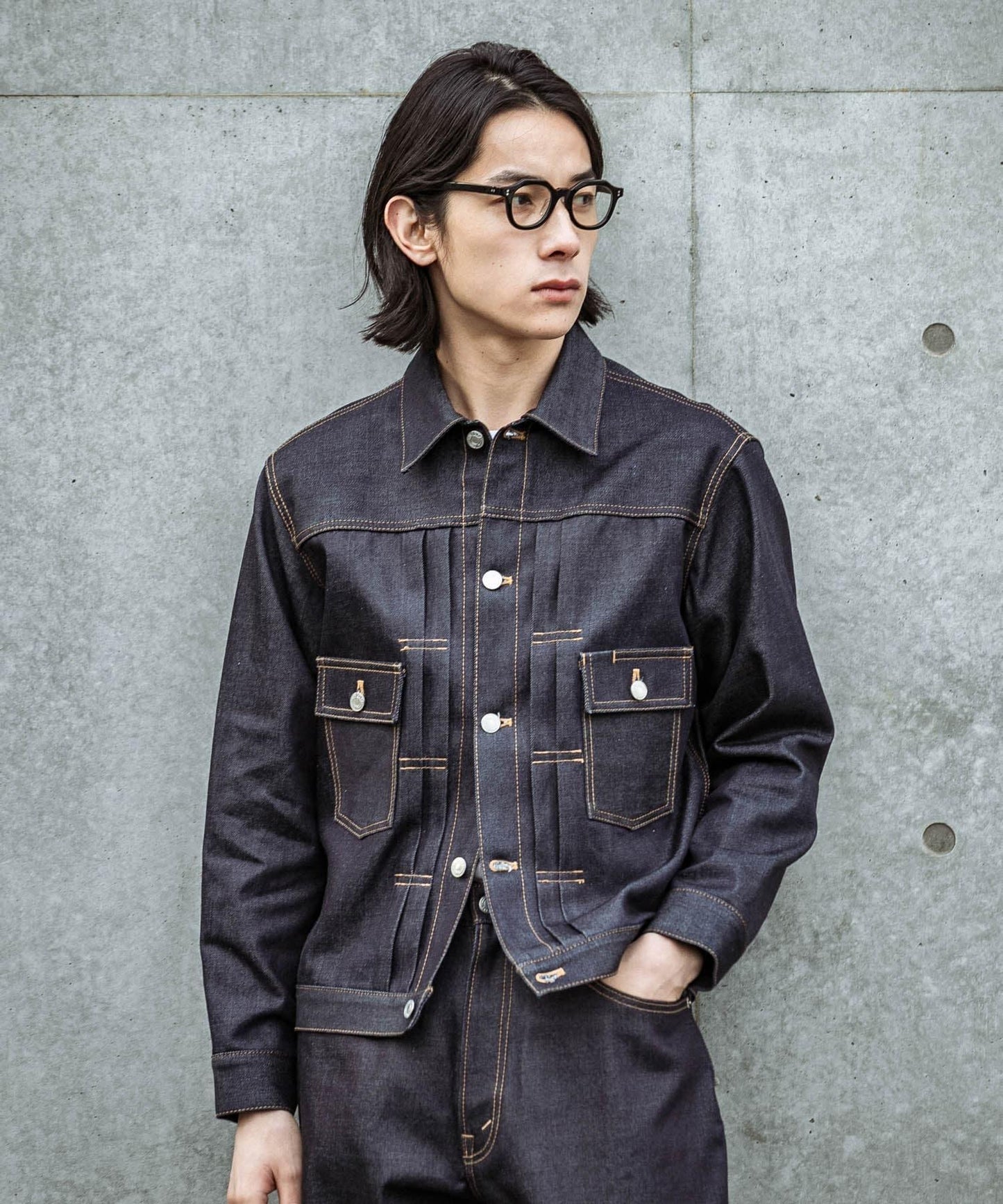 SHIOTA Supima棉 DENIM JACKET 牛仔夾克 #BEN