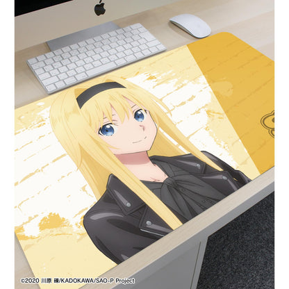 《刀劍神域》（刀劍神域） 新繪製系列 アリス 多功能桌墊 皮夾克ver.
