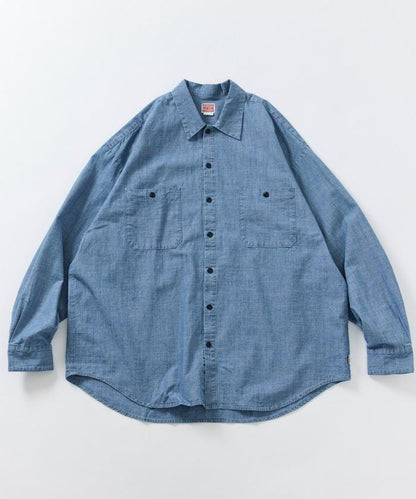 聯名 尚佈雷寬鬆工裝 長袖襯衫