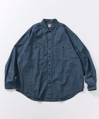 聯名 尚佈雷寬鬆工裝 長袖襯衫