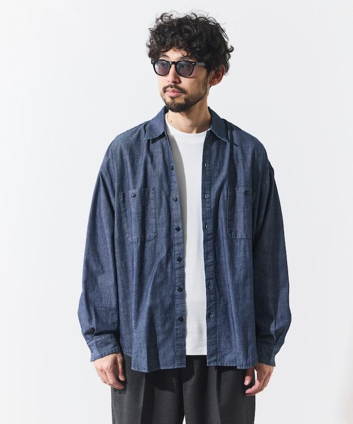 聯名 尚佈雷寬鬆工裝 長袖襯衫