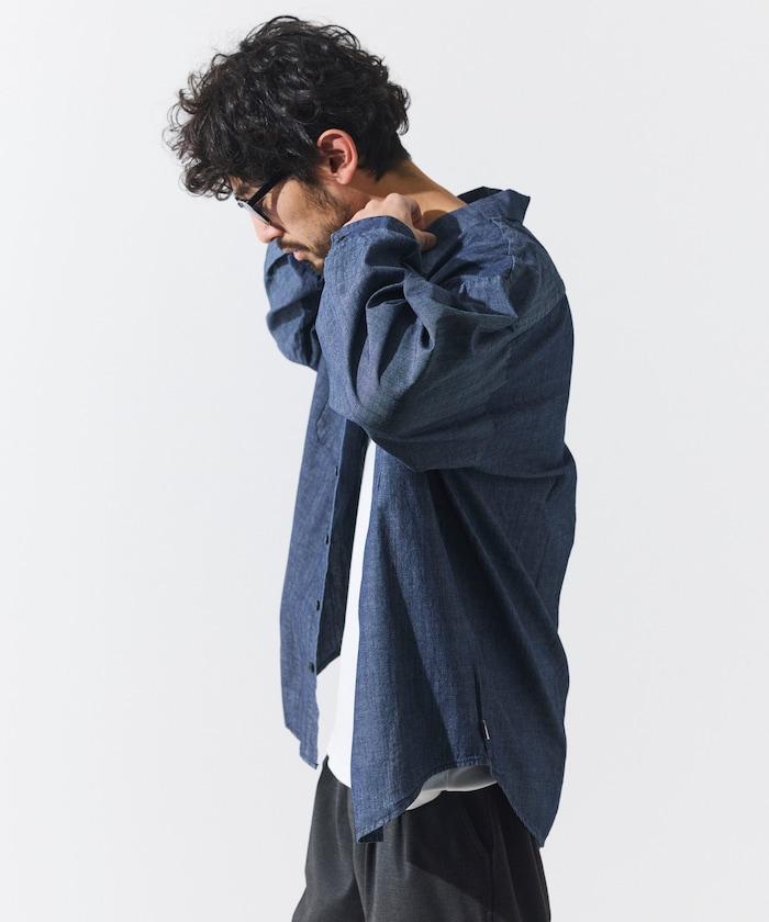 聯名 尚佈雷寬鬆工裝 長袖襯衫