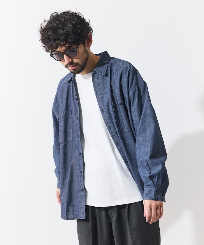 聯名 尚佈雷寬鬆工裝 長袖襯衫