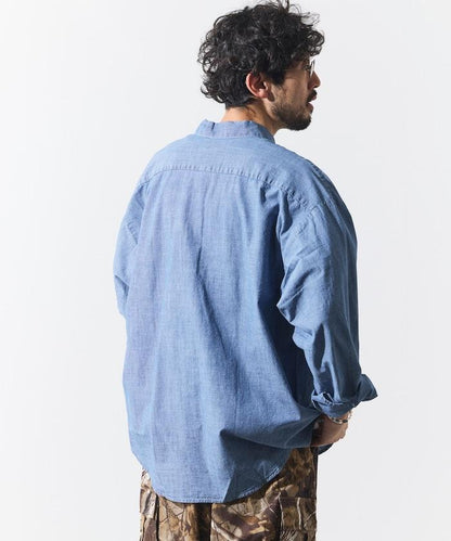 聯名 尚佈雷寬鬆工裝 長袖襯衫