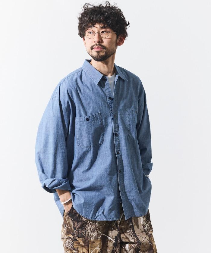 聯名 尚佈雷寬鬆工裝 長袖襯衫