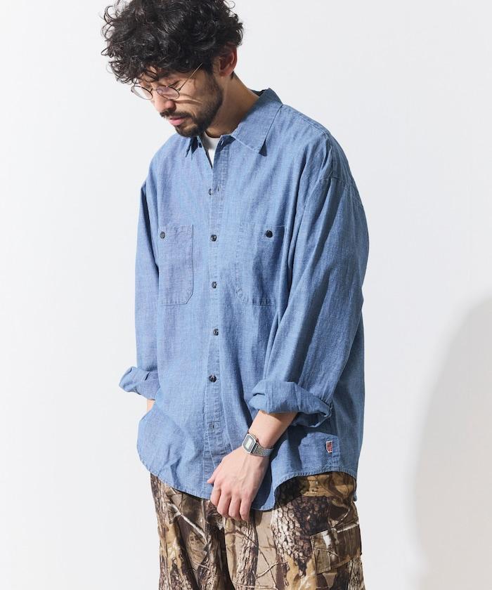 聯名 尚佈雷寬鬆工裝 長袖襯衫