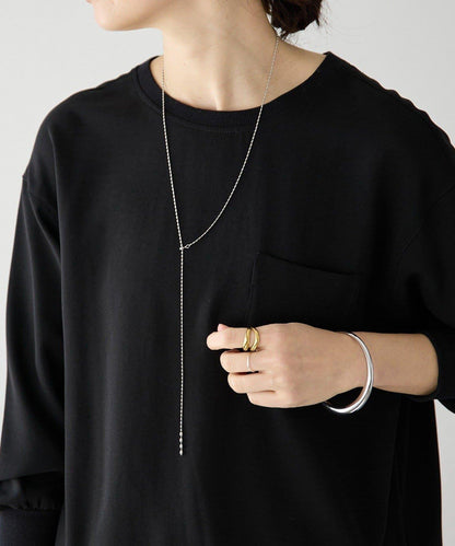 R.good 球形滑扣設計 Y字項鍊