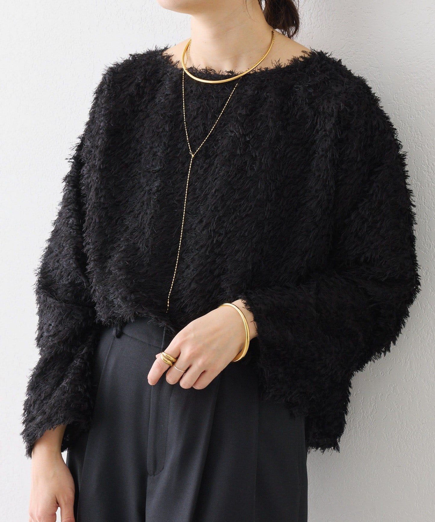 R.good 球形滑扣設計 Y字項鍊