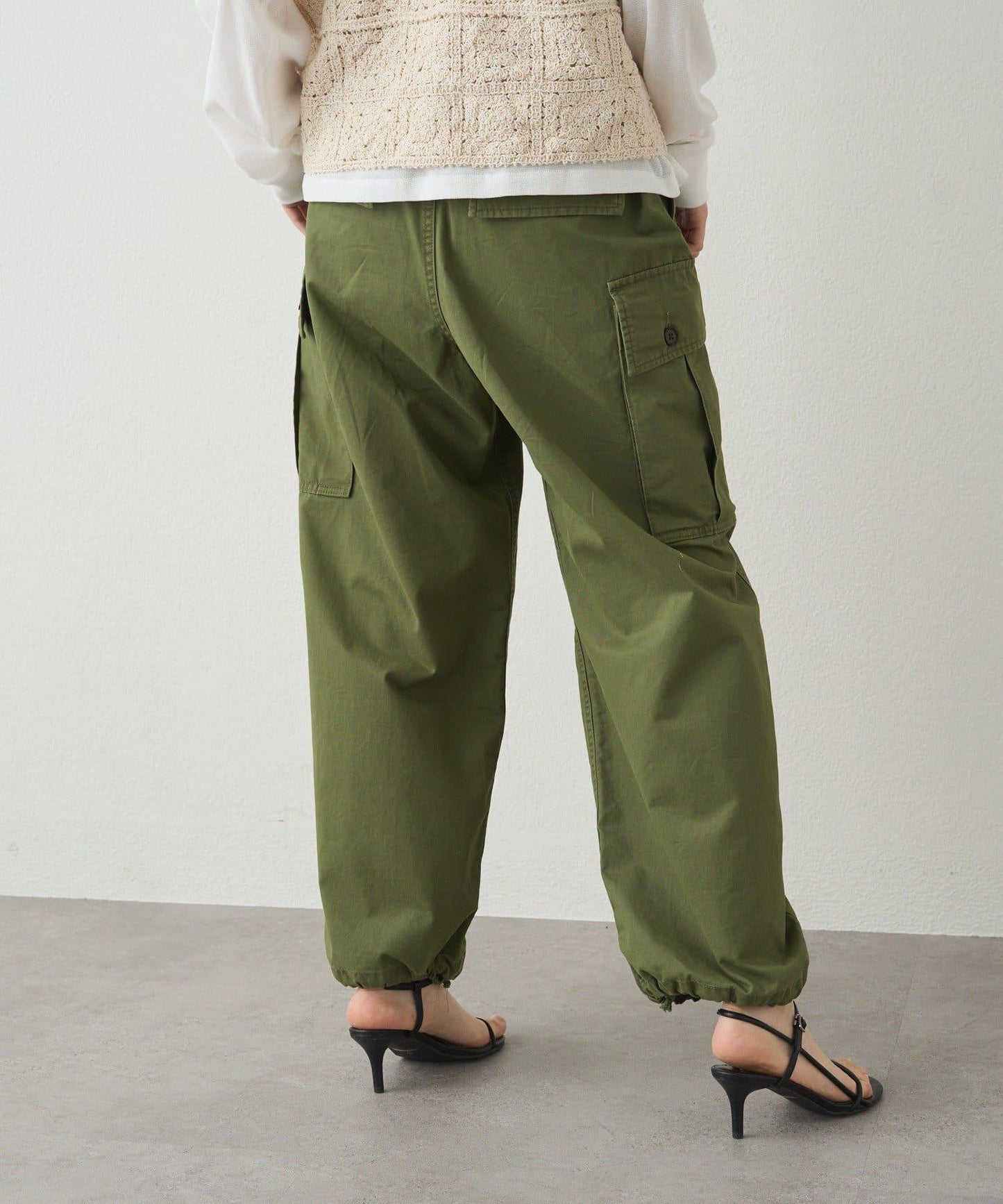 氣球廓形 工裝褲