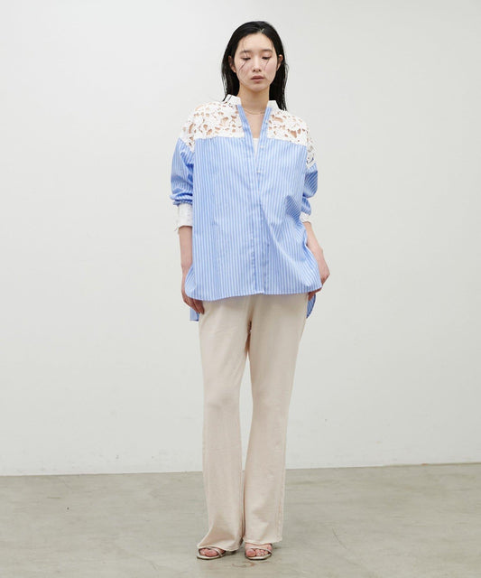 下襬喇叭 衛衣面料 衛褲