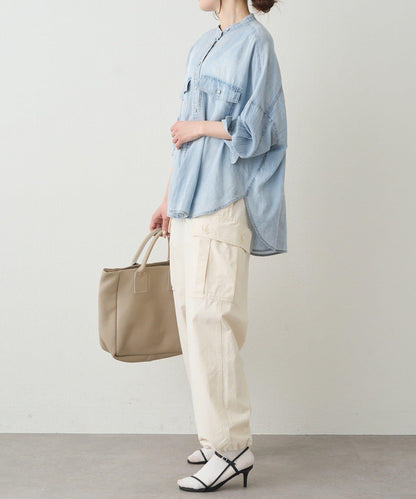 氣球廓形 工裝褲