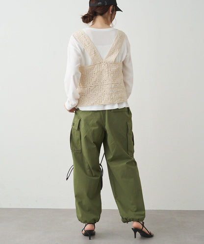 氣球廓形 工裝褲