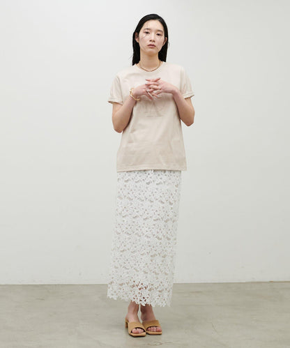 刺繡蕾絲 半身裙