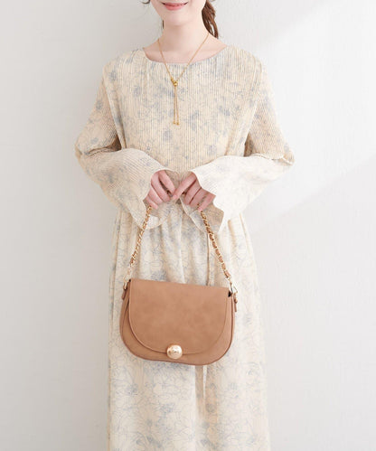 腰帶設計 百褶連衣裙