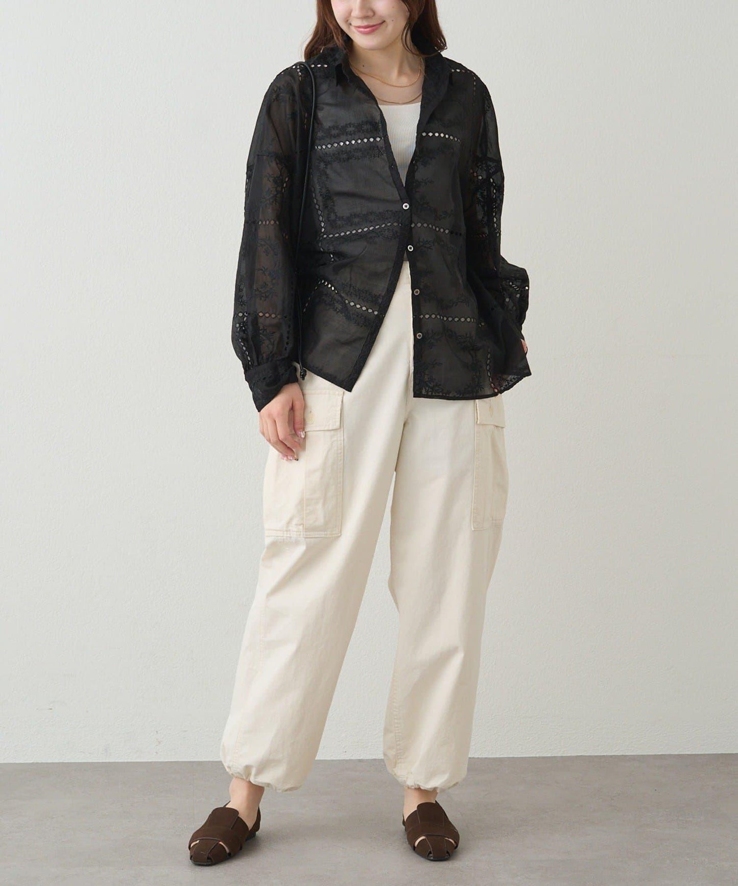 氣球廓形 工裝褲